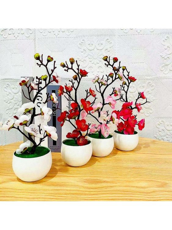 الورد والاشجار